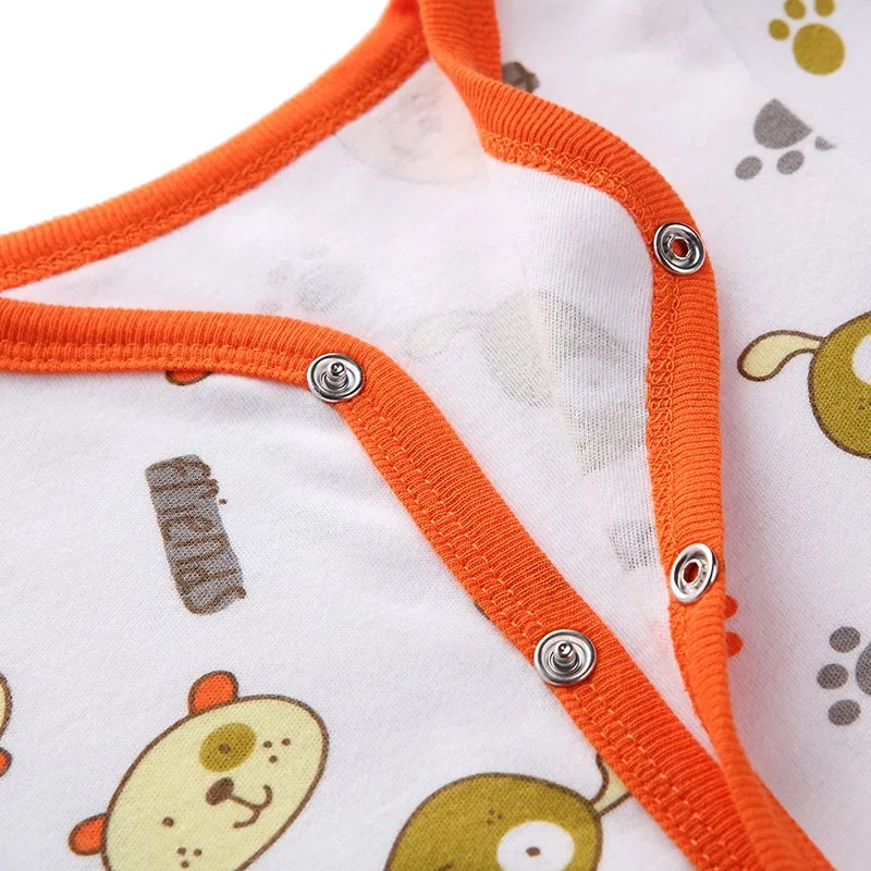 Mother Nest Baby Clothes Boy SpringAutumn 0-12 M Baby Romper Unisex Winter Bear Printed New Born Baby Clothing (4)