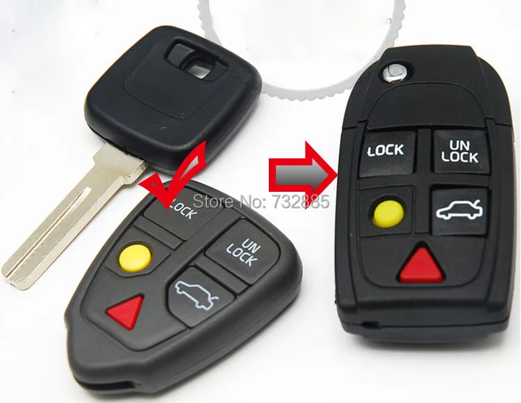 VOLVO CX90 S80 Modified remote key shell(13).jpg