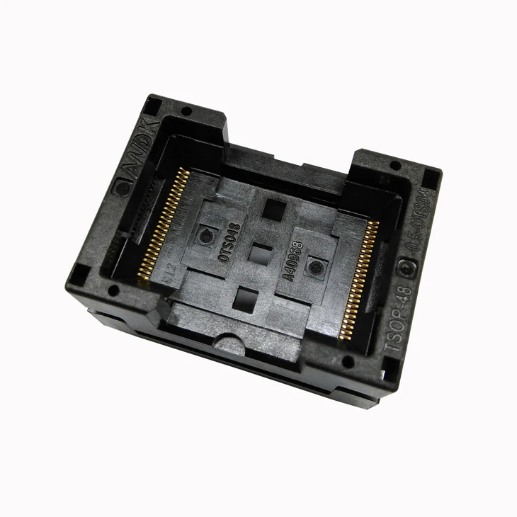 

TSOP48-0.5 Open Top Burn in Socket IC Test Socket Standard tsop48 IC354-048-D31/35P Programmer Adapter Wholesale