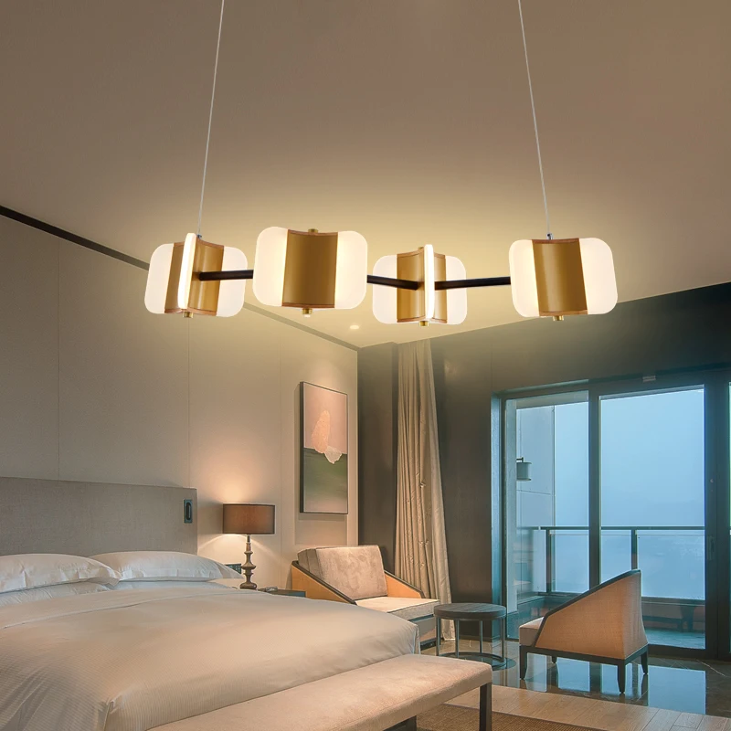 

Art Decoration Modern Led Chandeliers Light For Living Room Dinning Room Acrylic Home Led Chandelier Lighting Fixtures AC90-260V