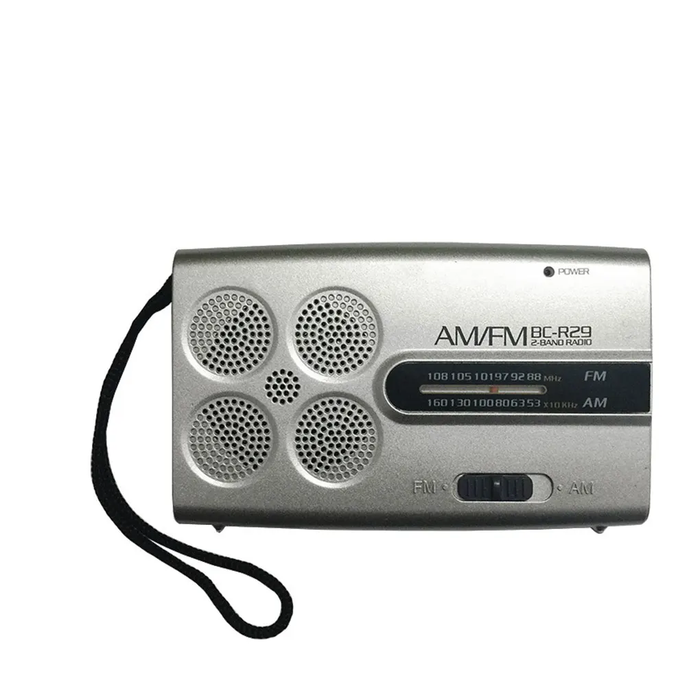 BC-R29 Мини карманный портативный радио AM FM радио приемник Музыка Утренние упражнения плеер