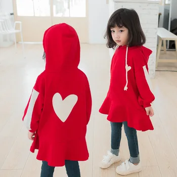 

Family Matching Sweaters Love Shirts Mommy and Me Clothes Autumn Winter Mother Son Outfits Red Family New Year's Costume