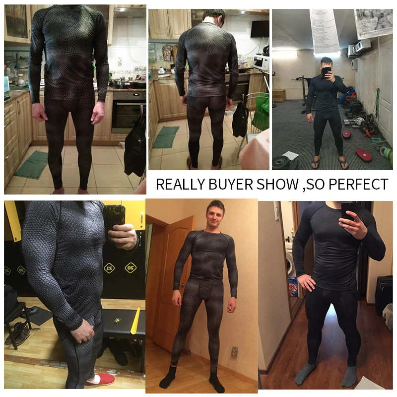 2018 Fitness Tight Gyms Suit Men Long Sleeve Shirt +Pant Men's Runnings Set Compression Clothing Quick Dry Men's Sportswear 2018 Fitness Tight Gyms Suit Men Long Sleeve Shirt +Pant Men's Runnings Set Compression Clothing Quick Dry Men's Sportswear