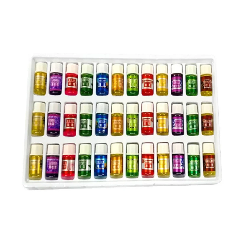 36 قطعة/المجموعة زيت طبيعي 12 نوع 3 ملليلتر العطر الروائح النفط الطبيعي سبا النفط PackUseful النساء الزيوت الجمال