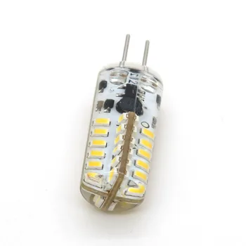 

AC/DC 12V G4 3W 3014SMD 48pcs Chip Led High Power Lamp Spot Light Bulb Cold White Energy-Saving 6000K-6500K