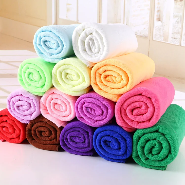

New 70 X140cm Microfiber Absorbent Bath Towel Soft Shower Towel Soft Quick-drying Washcloth Car Wash Big Towel