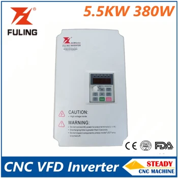 

VFD Inverter 5.5KW 380V for 5.5KW spindle / VFD 1HP or 3HP Input 3HP Output CNC spindle motor Driver spindle motor speed control