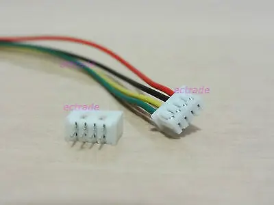 

Micro JST 1.25mm 4-Pin Connector plug with Wire x 10 sets