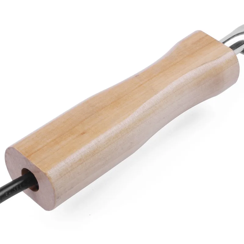 Электрический медовый нож с европейской вилкой, оборудование для пчеловодства, нож для резки, нагревательная ручка, деревянные инструменты, скребок из нержавеющей стали