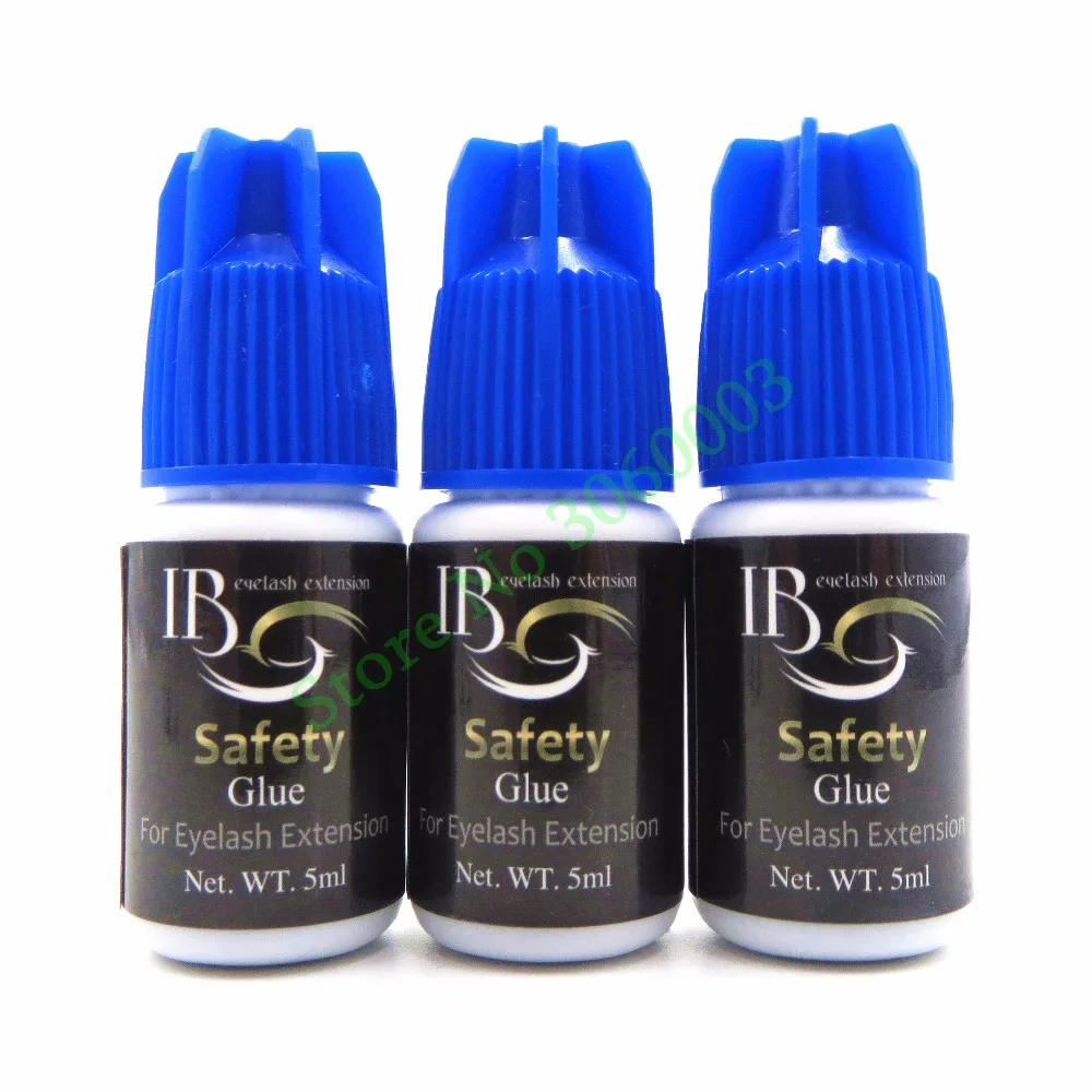i beauty 3 bottle eyelash extension glue for allergic people no