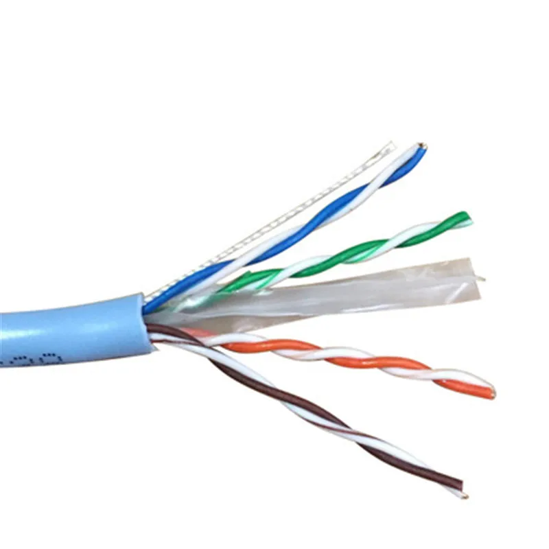 

Household super five network cable engineering oxygen-free copper network cable pure copper connection twisted pair WU013