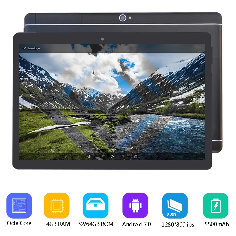 

Free Shipping 10 inch 3G 4G FDD LTE Phone tablet PC Octa Core RAM 4GB ROM 64GB 1280*800 IPS Dual SIM card tablets pcs 10 10.1