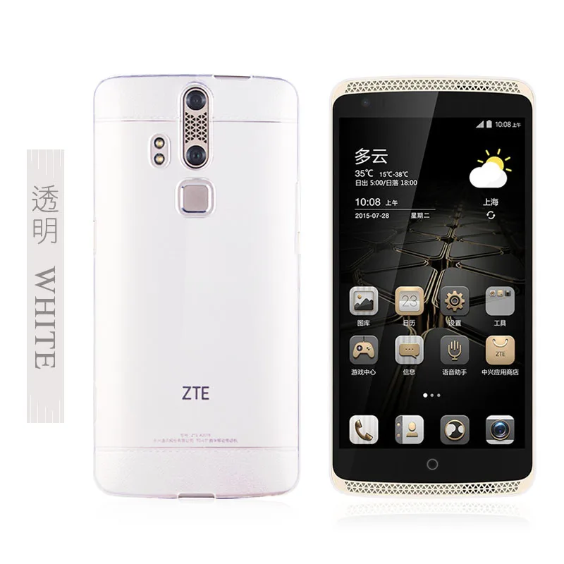 

ZTE AXON A2015 cover TPU transparent silicon soft case ultra-thin anti-knock protective cover