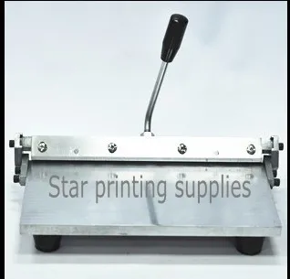 

300mm Manual folding creasing machine for paper leather PU sheet Leather creaser NEW