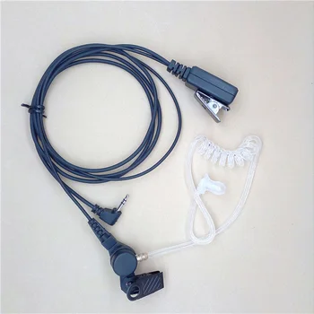 

10pcs/lot 1Pin Covert Acoustic Tube Earpiece PTT MIC Headset for Motorola RadiosT6200 T6220 T5720 T5728 Walkie Talkie