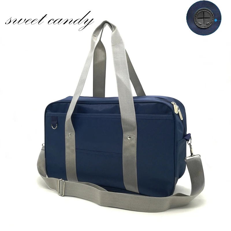  Japanese Student Bags JK Handbag Travel Bag Women Shoulder Satchel Bags Solid Color High School Stu - 32817659384