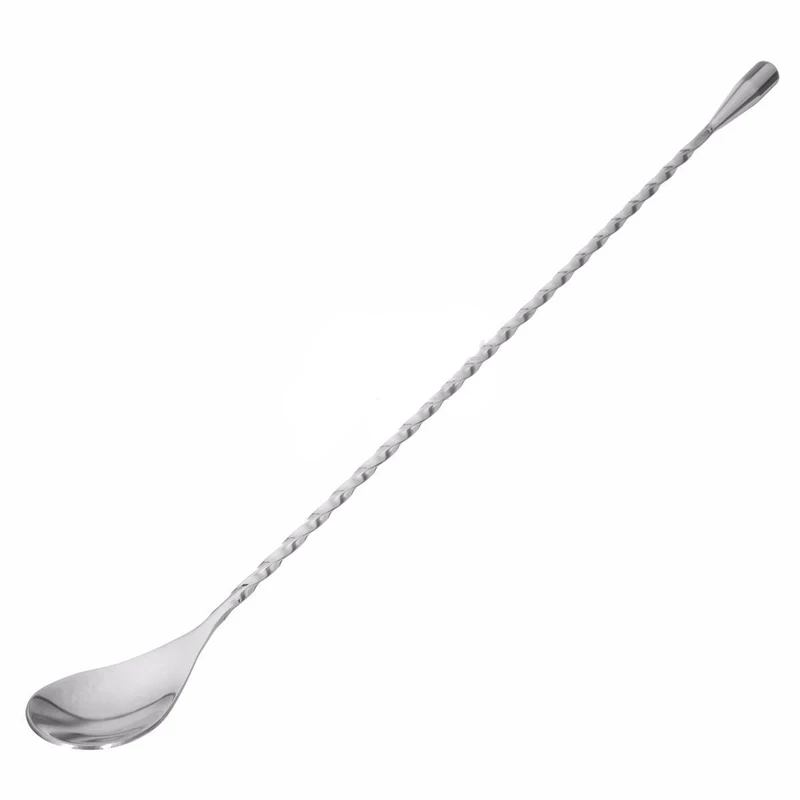 JX-LCLYL Stainless Steel Muddler Spoon Bar Cocktail Mojito Drink Stirrer Mixer Barware