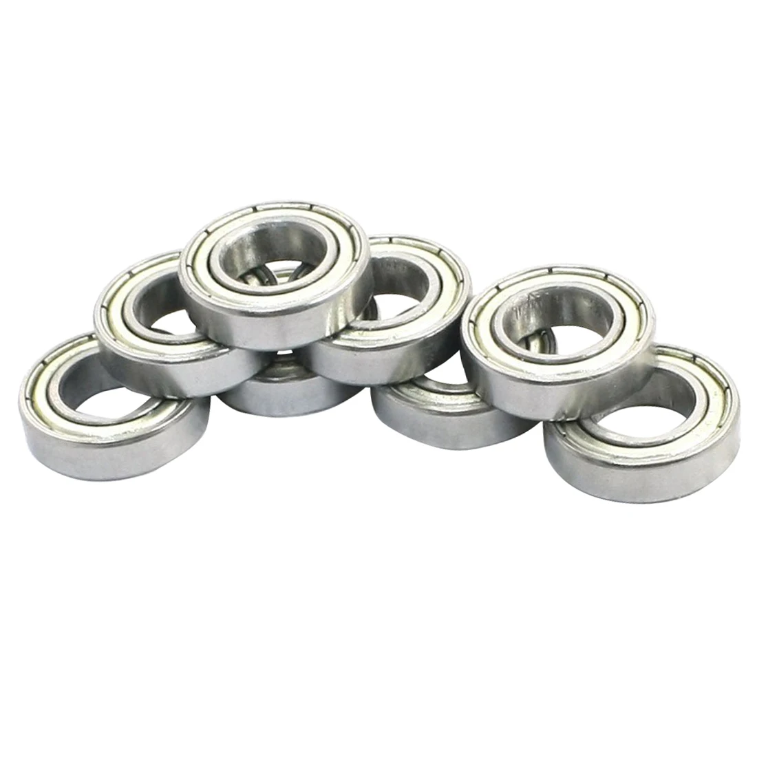 

SZ Hot 10Pcs 6800Z 10 x 19 x 5mm Single Row Shielded Deep Groove Ball Bearing