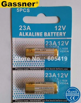 

12V A23 K23A LRV08 LRV08 GP23 MN21 V23GA LR23A 23A L1028 Alkaline Battery