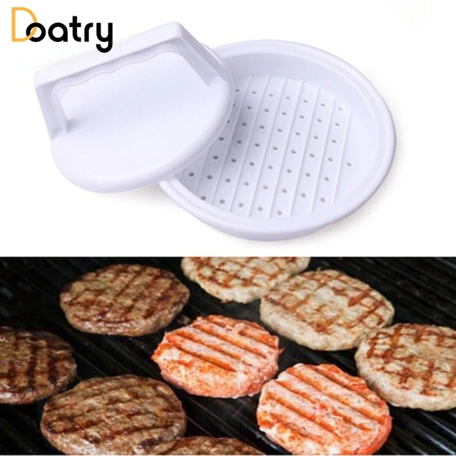 

1 Set DIY Hamburger Meat Press Tool Patty Makers Meat Burger Maker Mold Food-Grade Plastic Hamburger Press Burger Maker Barbecue