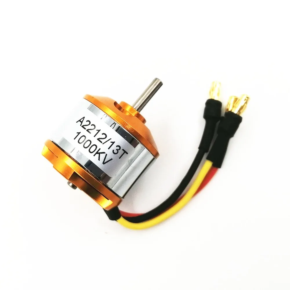 1 шт. A2212 бесщеточный двигатель 930KV 1000/1400/1800/2200/2450/2700KV для радиоуправляемого