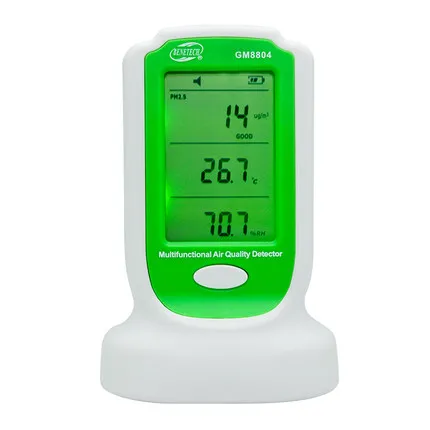 GM8804 HCHO PM2.5 PM10 Газовый Детектор цифровой тестер формальдегида измеритель монитор