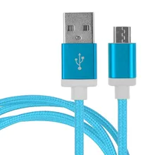Togood brands original Metal Aluminum Micro USB Cable For iphone 7 plus 5s 6s plus samsung mobile phone cables For ipad mini