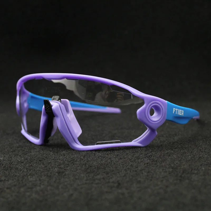 UV400 велосипедные очки фотохромные велосипедные солнцезащитные очки MTB для спорта на открытом воздухе для верховой езды, рыбалки, пеших прогулок - Цвет: 4 Photochromic