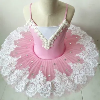 

adult professional ballet tutu Pink child pancake tutu ballet clothes for kids woman swan lake ballet costumes