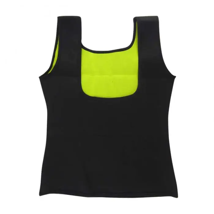 Women Slimming Vest Neoprene Fitness Workout Body Shaper Sweat Crop Top Weight Loss Shapewear FDC99