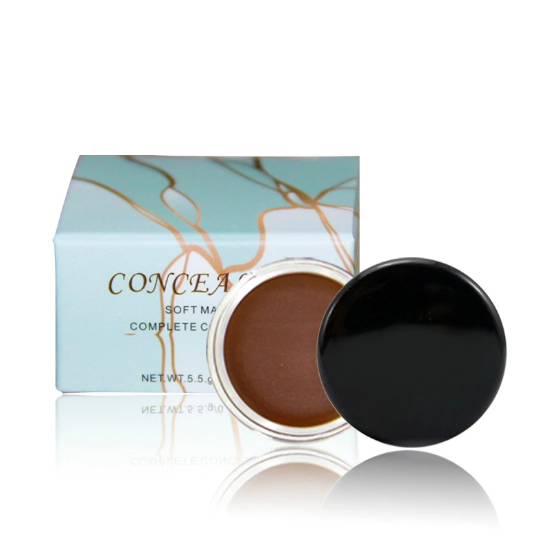 

Newest 13 colors Natural Cosmtics Full Cover Facial BB Cream Face Makeup Concealer Foundation Contour 60pcs