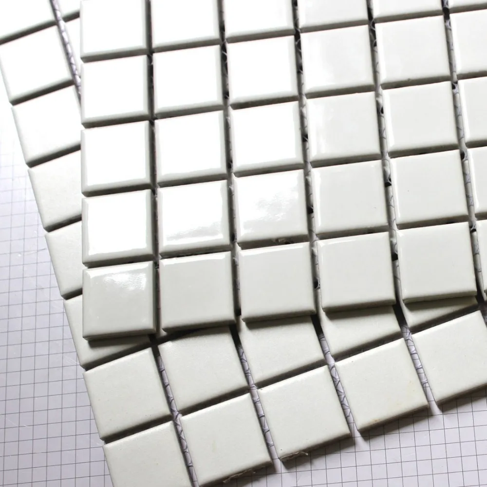 Acquista all'ingrosso online bianco mosaico pavimento di ...