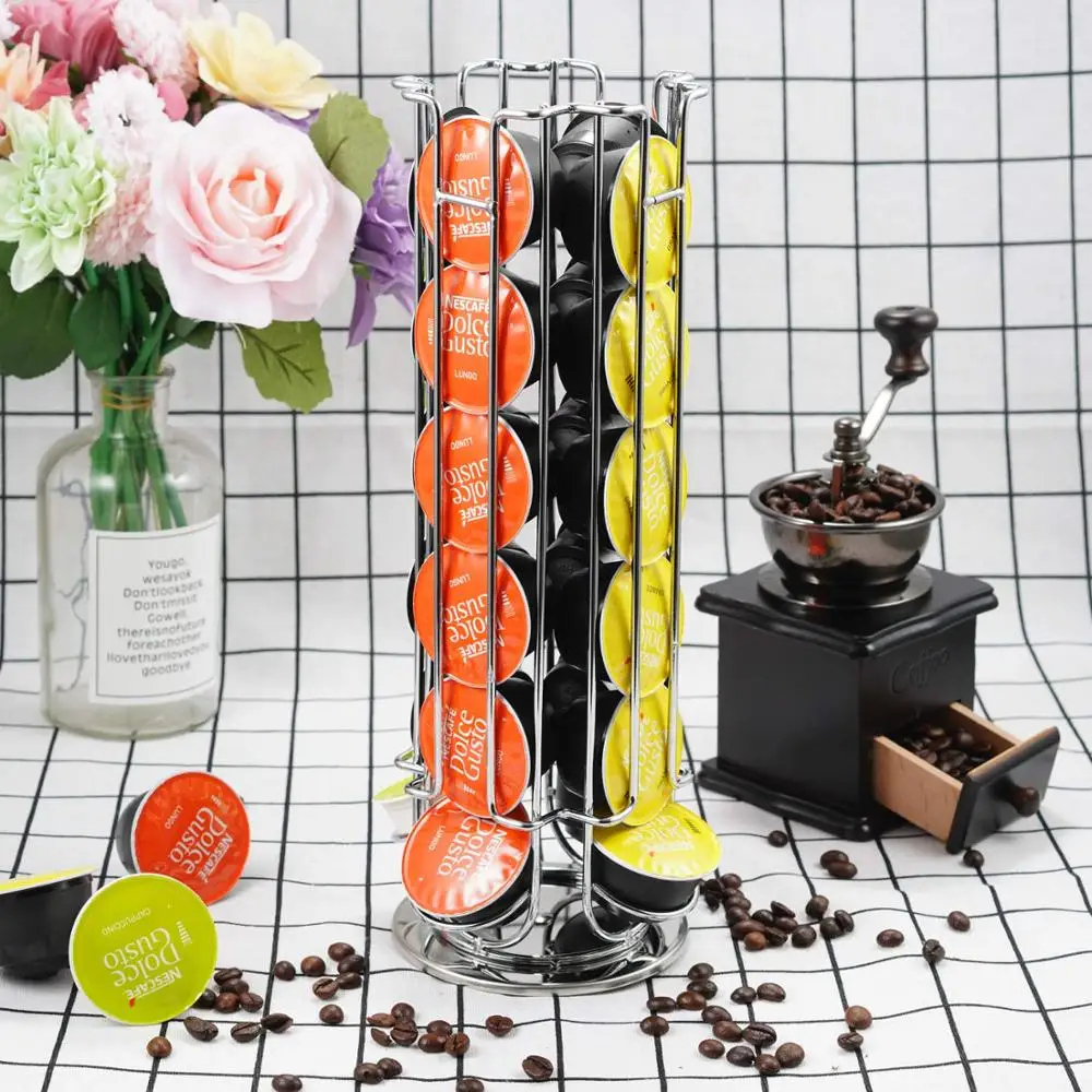 2018 Hot Coffee Pod Rack Practical Coffee Capsule Storage Box