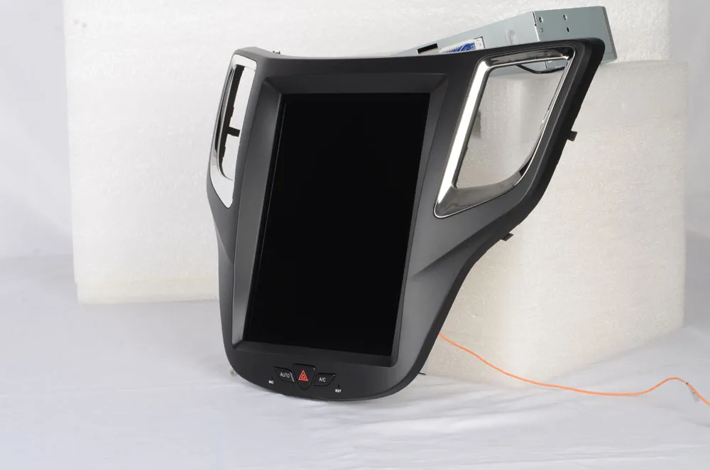 Discount 10.4" Tesla Type Android Fit For CHANGAN CS35 Car DVD Player Navigation GPS Radio 3
