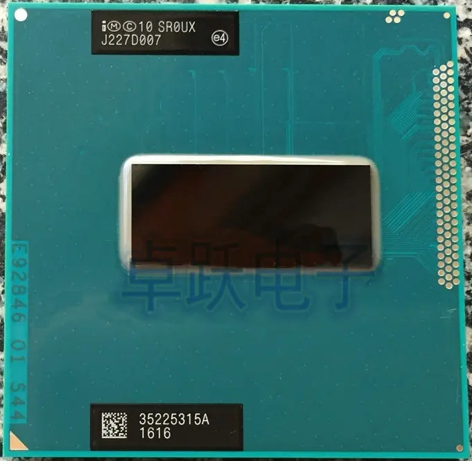 Процессор Intel i7 3630QM SR0UX PGA 2,4 ГГц четырехъядерный 6 Мб кэш TDP 45 Вт 22 нм ноутбук cpu Socket G2 HM76 HM77 I7-3630qm