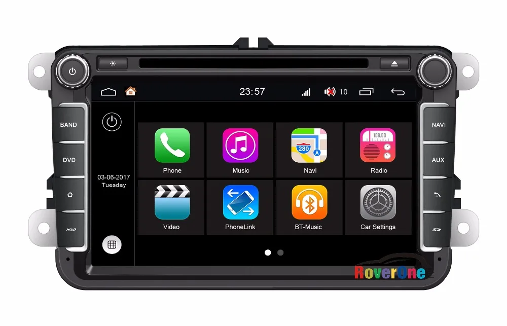 Excellent For Skoda Fabia Octavia Combi Limousine Superb Yeti Patrick Android 7.1 Car Multimedia System Stereo DVD Radio GPS Navigation 2