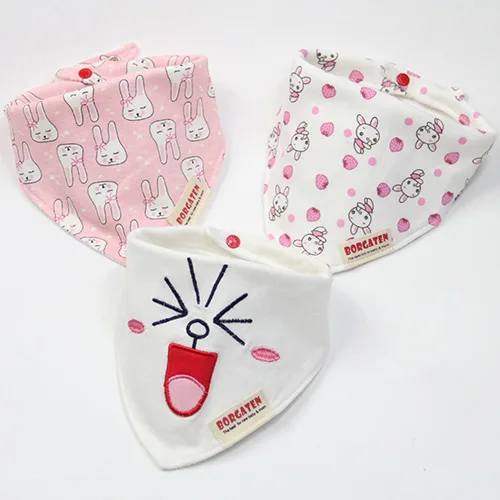 BORGATEN Brand HelloKitty Cartoon Cute Baby Boy and Girl Bibs Newborn Accessories Cotton Stuff Feeding Things Burp Cloth Bandana BORGATEN Brand HelloKitty Cartoon Cute Baby Boy and Girl Bibs Newborn Accessories Cotton Stuff Feeding Things Burp Cloth Bandana