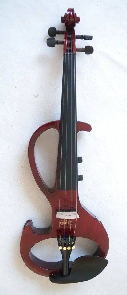 

4/4 Electric Violin Powerful Sound Solid wood yellow Big Jack New Handmade