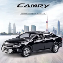 KIDAMI 1:32 сплава Camry отступить литья под давлением модель автомобиля автомобиль игрушки коллекция подарков для детей на Рождество машинки Горячая школьного автобуса