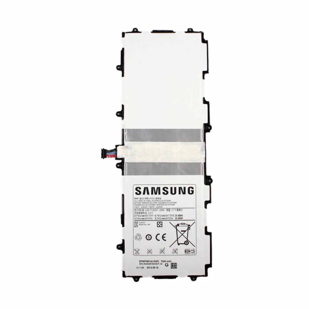 100% Оригинальный аккумулятор SP3676B1A для SAMSUNG Galaxy Note 10 1 GT N8000 N8010 N8020 7000 мАч +
