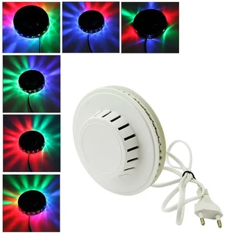 

Sunflower 48LED RGB Light Voice-Activated Auto Rotating DJ Party stage White