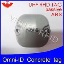 UHF RFID бетонная метка omni-ID Металл 915 МГц 868 МГц Impinj Monza4QT EPCC1G2 6C прочный ABS смарт-карты Пассивные RFID beton метки