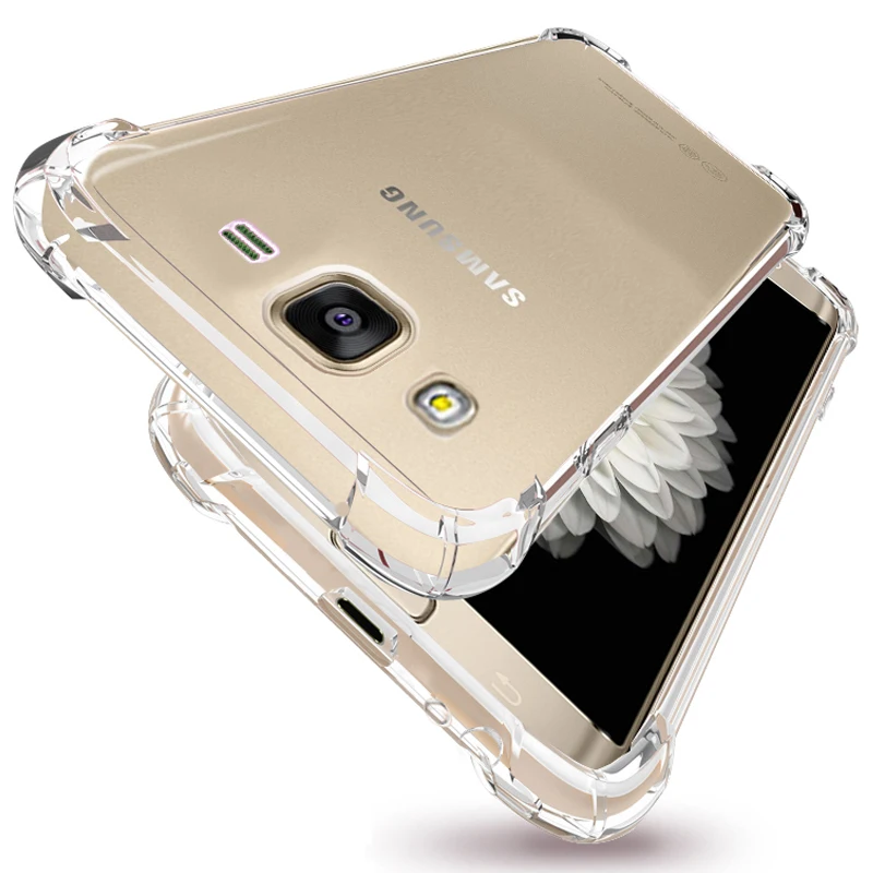 Роскошный ударопрочный чехол YUETUO из ТПУ для телефона etui coque cover case for samsung galaxy j1 2016 6