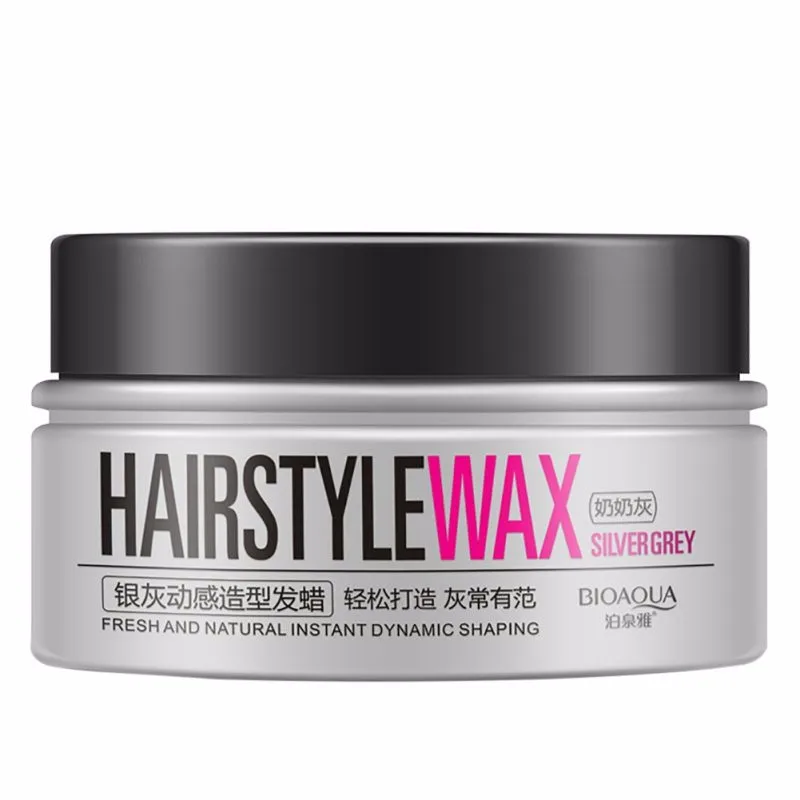 Волосы серебряные динамические моделирование восковых волос грязевой воды гель для моделирования волос продукты для укладки 100 г