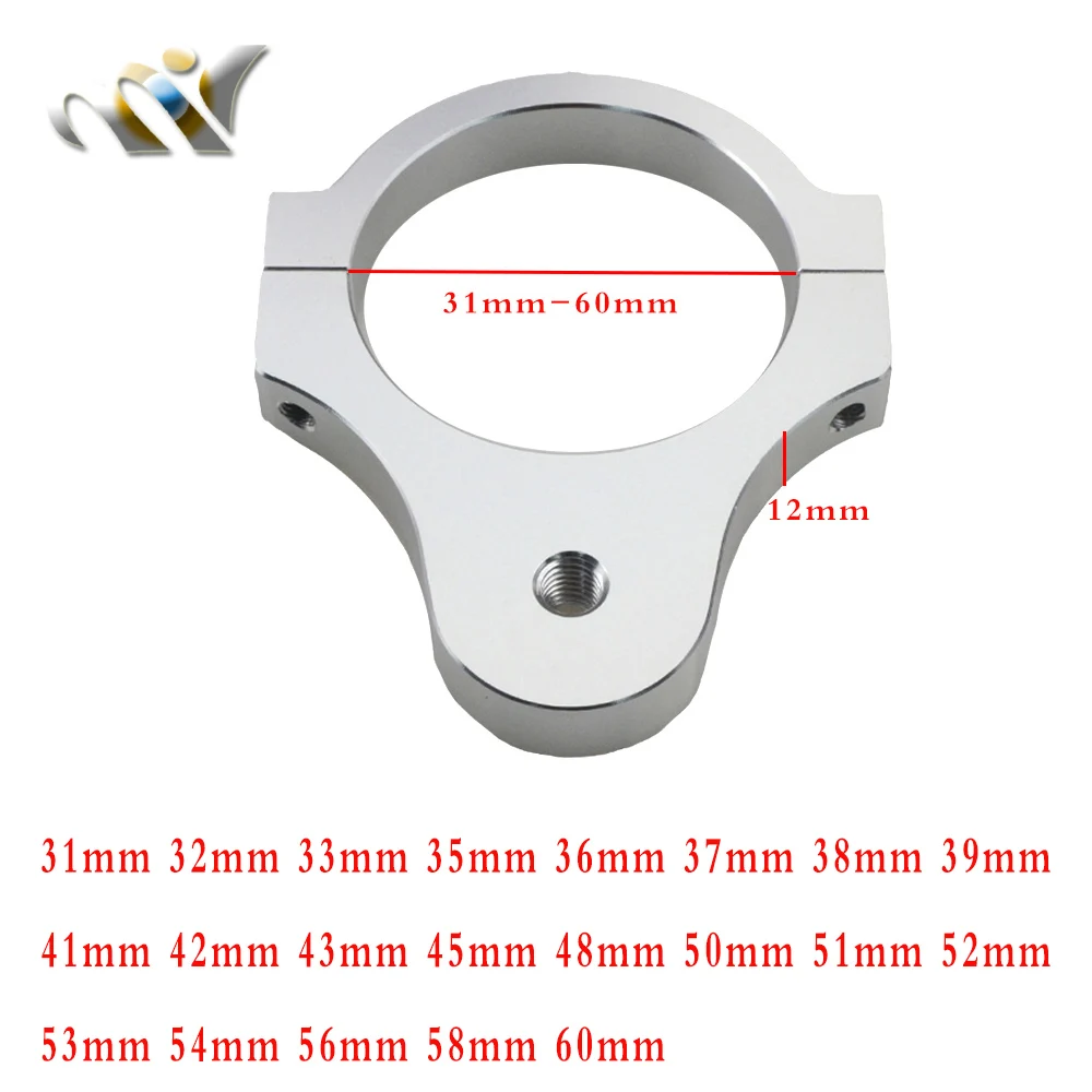 31, 32, 33, 35, 37, 39, 41, 43, 45, 50, 53, 54 мм Диаметр мотоцикла передний амортизатор фиксированный демпфер руля демпфирующий титановый фиксатор для ног