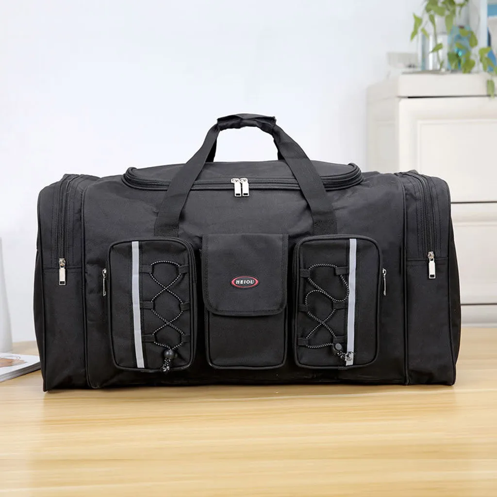 MAIOUMY сумка для мужчин и женщин, Большая вместительная сумка, Модный повседневный рюкзак Оксфорд, регулируемый плечевой ремень, сумка для багажа на открытом воздухе