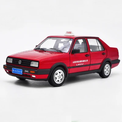 Высокая имитация 1:18 классический старый Jetta сплав модель литья под давлением металлическая модель автомобиля Оригинальная коробка коллекция - Цвет: D