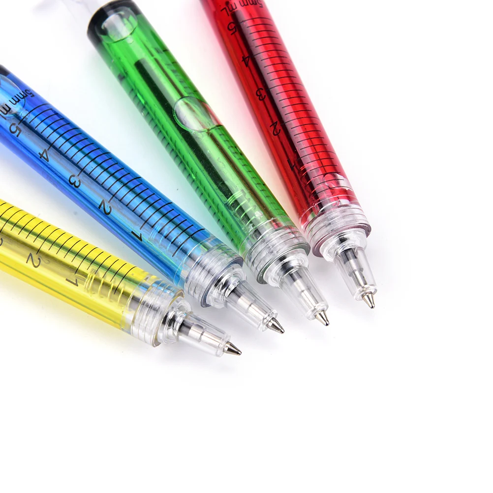 10 шт./лот забавная каваи ручка для медсестер Kawaii пластиковые ручки в форме шприца подарки для учительских школьных принадлежностей