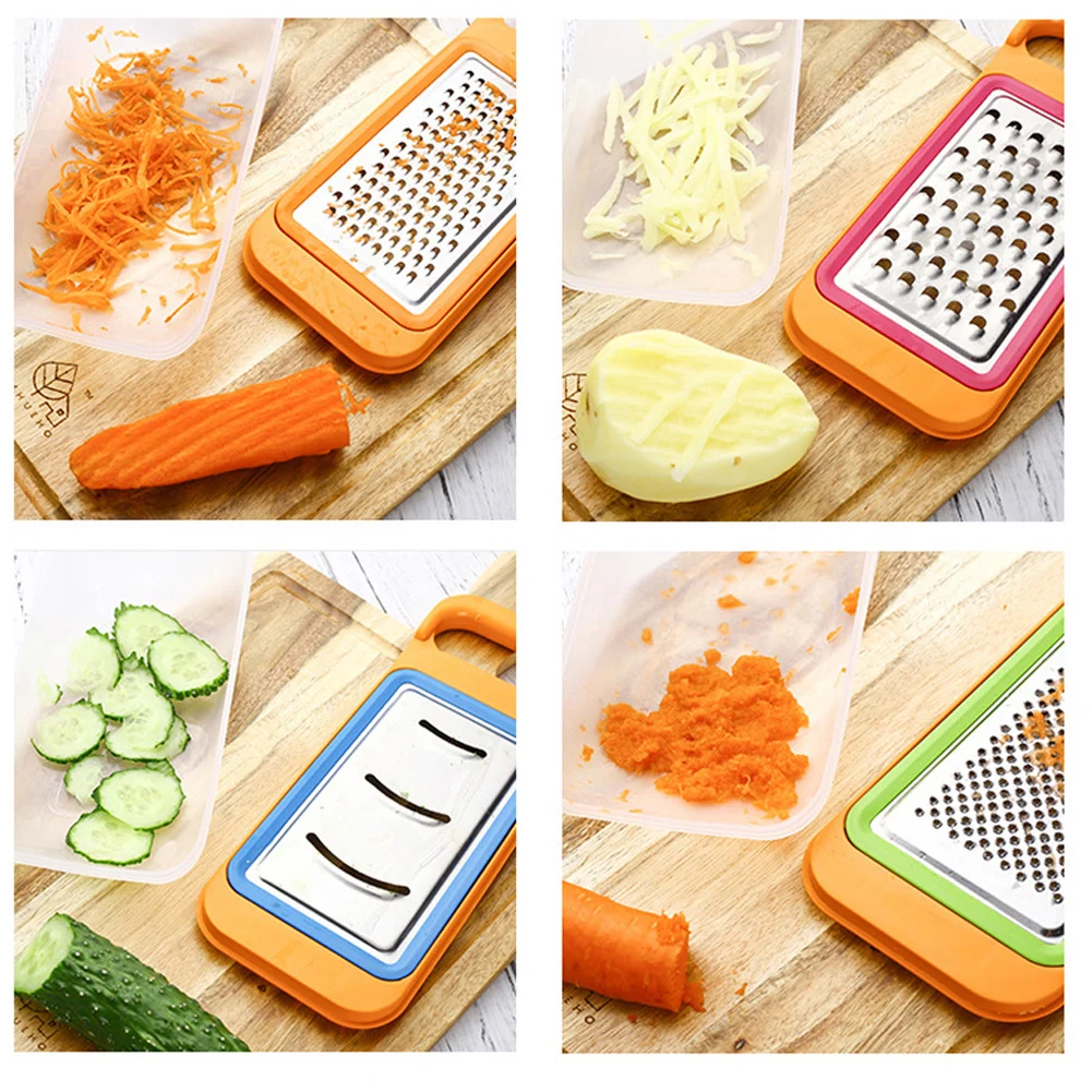 Slicer Vegetable Grater Fruit Peeler Cutter Shredder Chopper With Guard