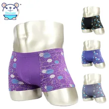 4 цвета, мужские повседневные штаны, мужское нижнее белье, трусики-шортики для сна, трусы-боксеры для мальчиков, подростковая одежда, большие размеры 12 T-20T